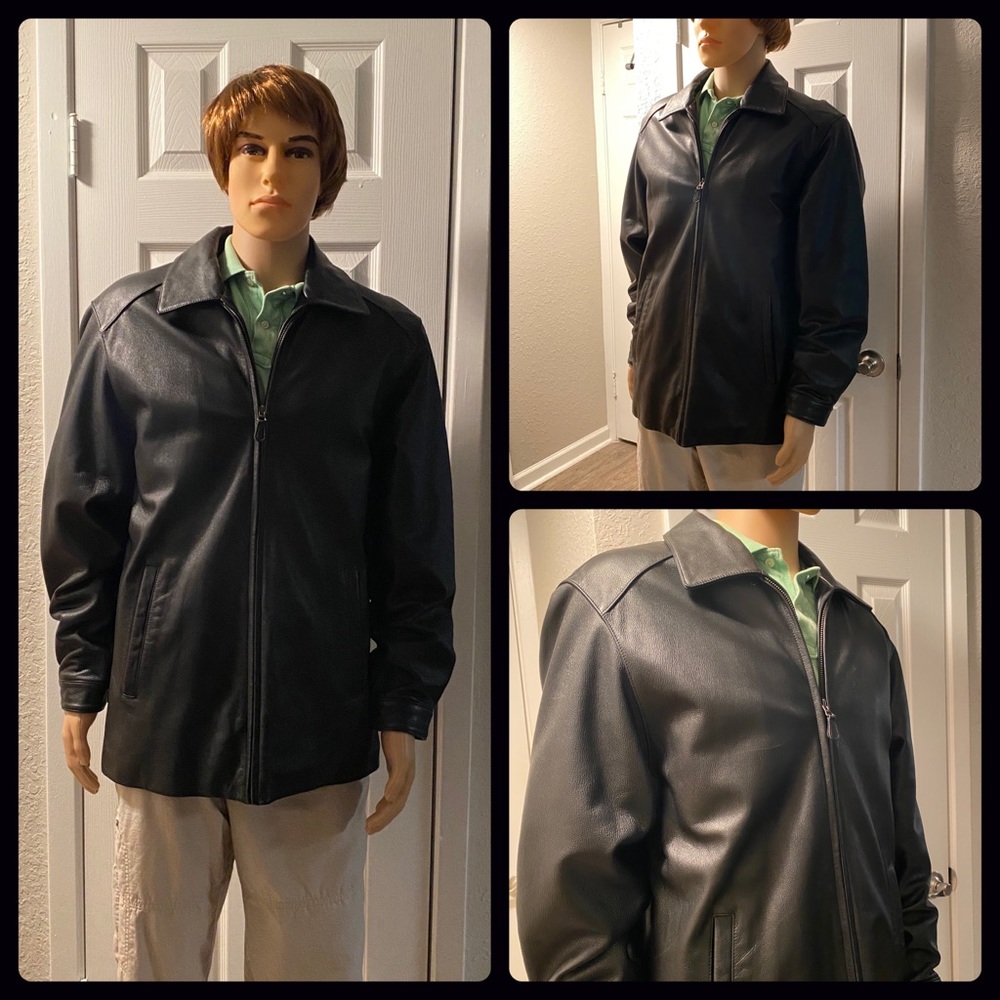 Vintage St. John’s Bay Genuine Leather Jacket